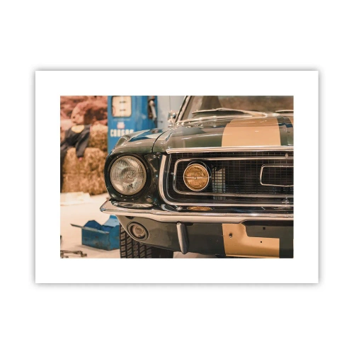 Affiche - Poster - Rencontre avec une légende - 40x30 cm