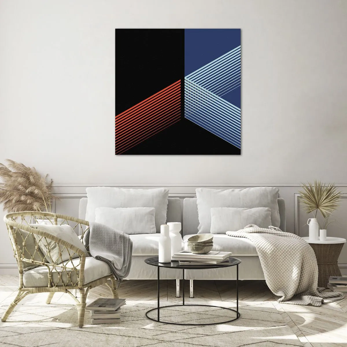 Impression sur verre - Image sur verre - Histoire simple - 30x30 cm