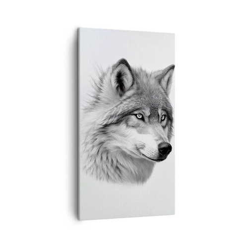 Impression sur toile - Image sur toile - Alpha – sans aucun doute - 45x80 cm