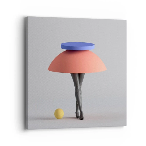 Impression sur toile - Image sur toile - Composition surréaliste - 30x30 cm