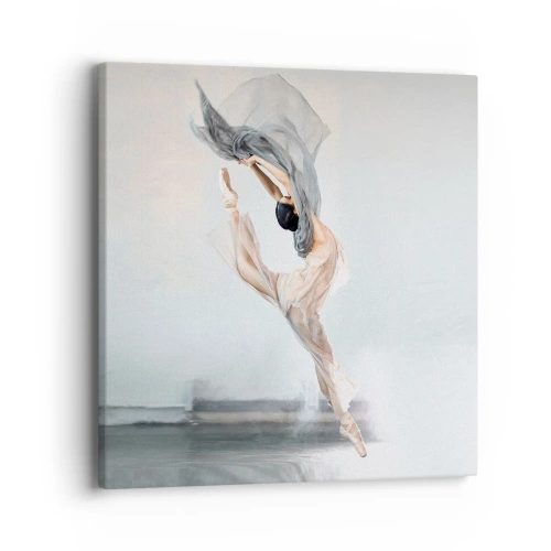 Impression sur toile - Image sur toile - Dans le ravissement de la danse - 40x40 cm