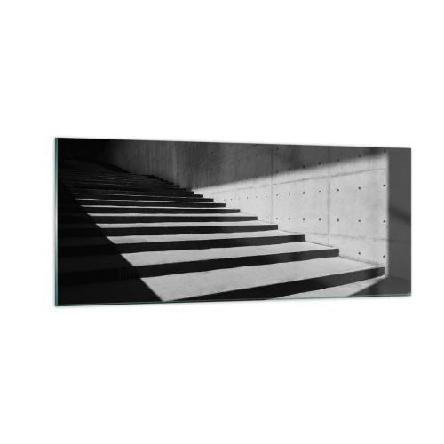 Impression sur verre - Image sur verre - La beauté brute du modernisme - 100x40 cm