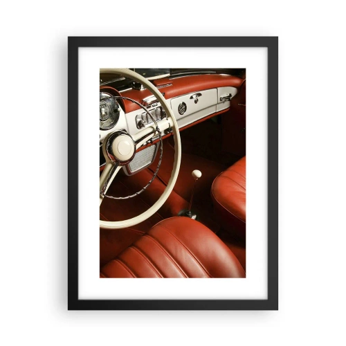 Affiche dans un cadre noir - Poster - Luxe de style vintage - 30x40 cm