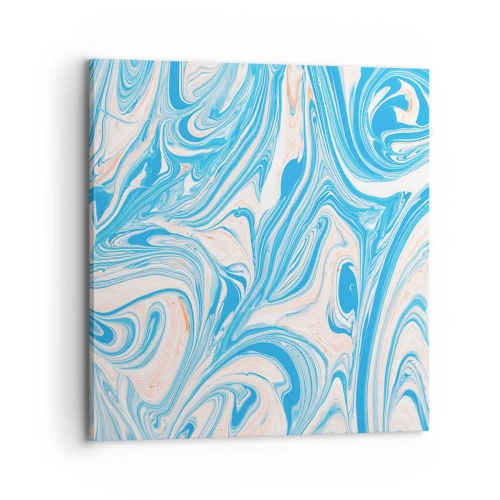 Impression sur toile - Image sur toile - Bassin turquoise - 70x70 cm
