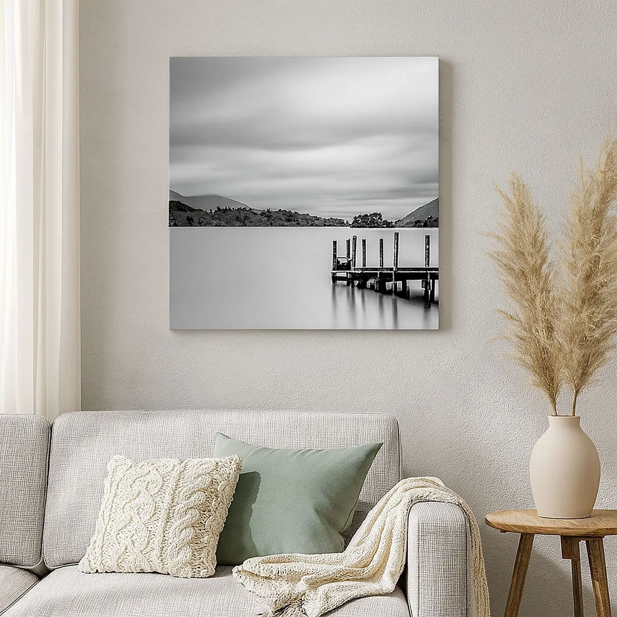 Impression sur toile - Image sur toile - Douceur et force - 30x30 cm