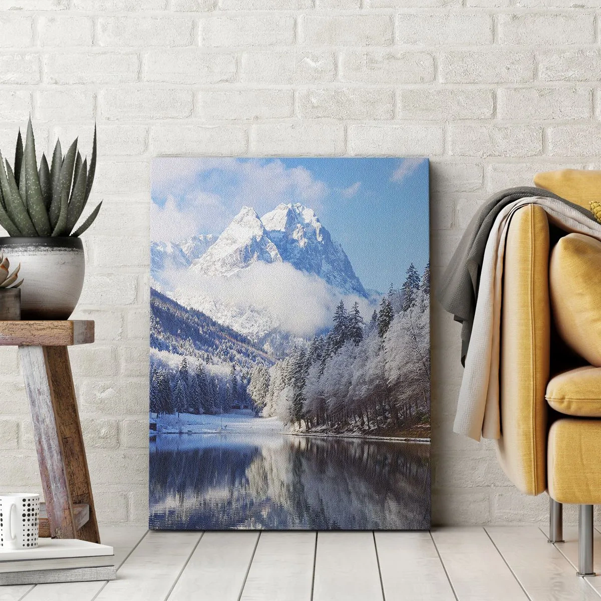 Impression sur toile - Image sur toile - Protecteur de la neige - 45x80 cm