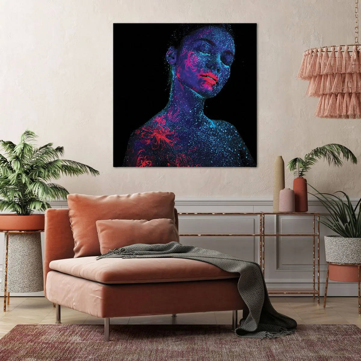 Impression sur toile - Image sur toile - Dans la poussière d'étoiles - 50x50 cm