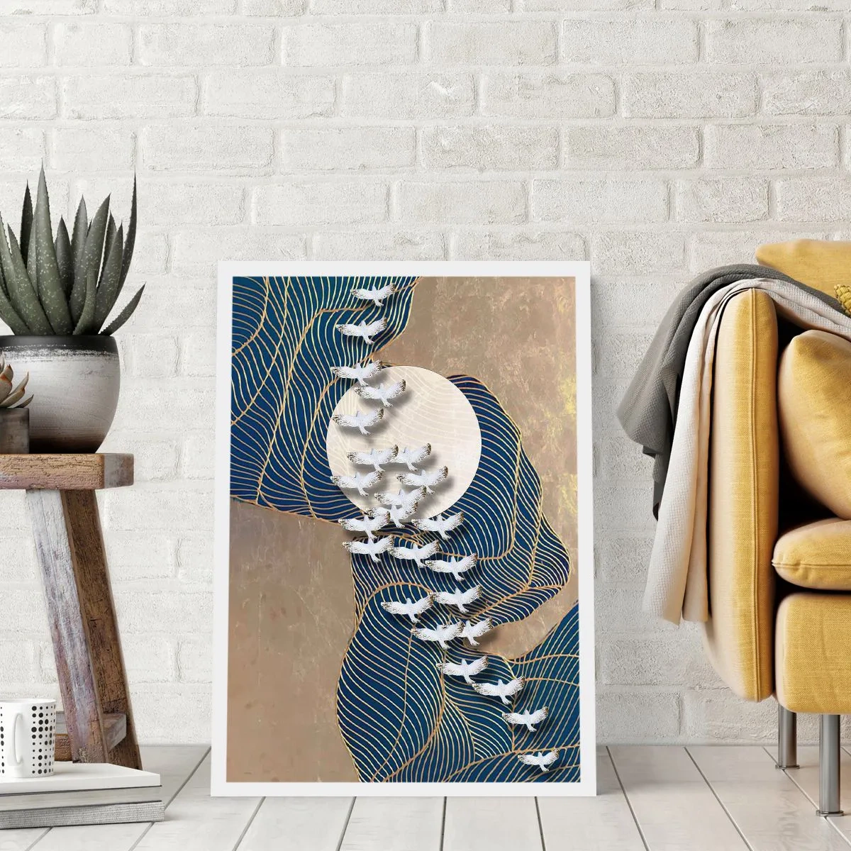 Affiche - Poster - Liberté, errance, communauté - 40x50 cm