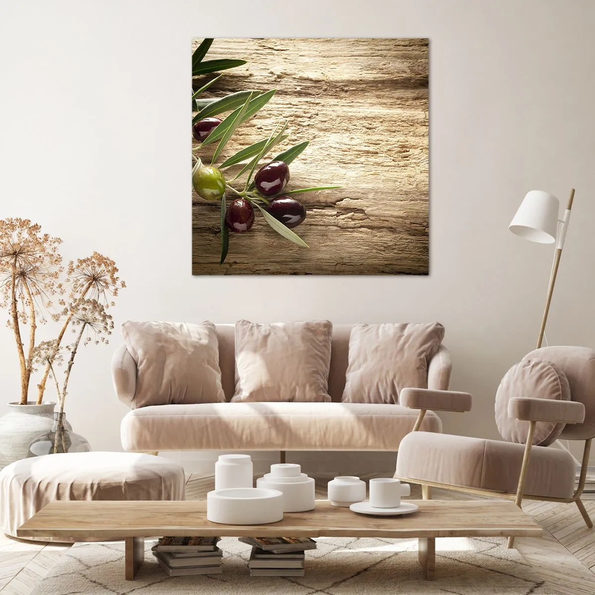 Impression sur toile - Image sur toile - Directement de la nature - 40x40 cm