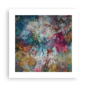 Affiche - Poster - En pleine floraison - 40x40 cm