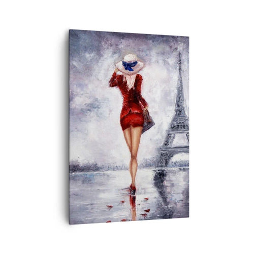 Impression sur toile - Image sur toile - Symbole parisien - 70x100 cm