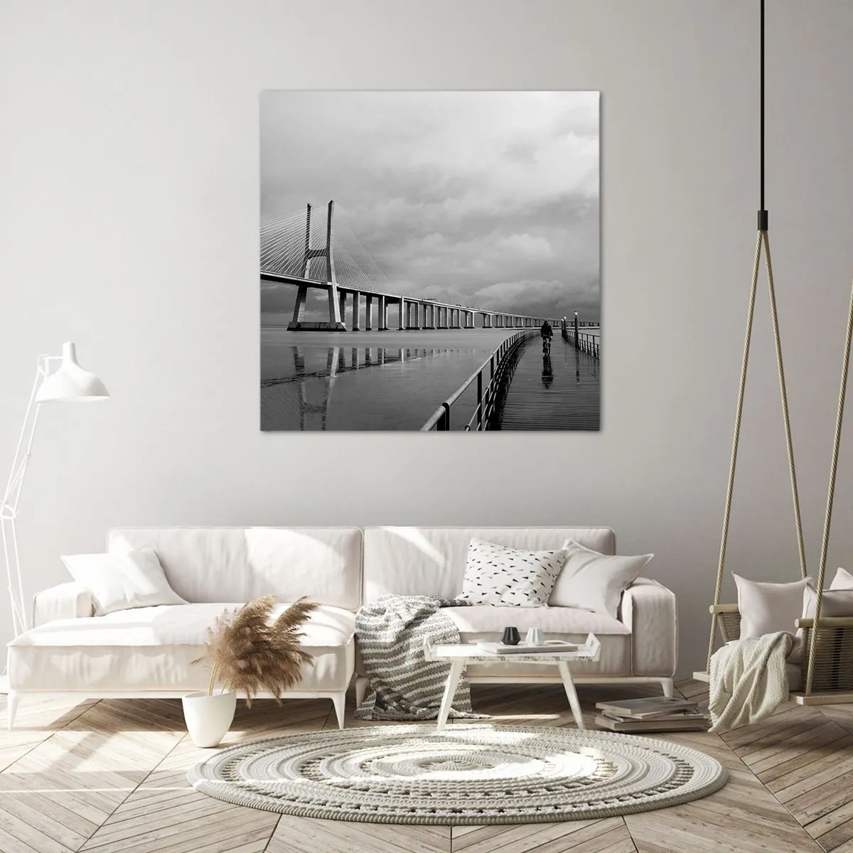 Impression sur toile - Image sur toile - A tous ceux qui lui sont important - 40x40 cm