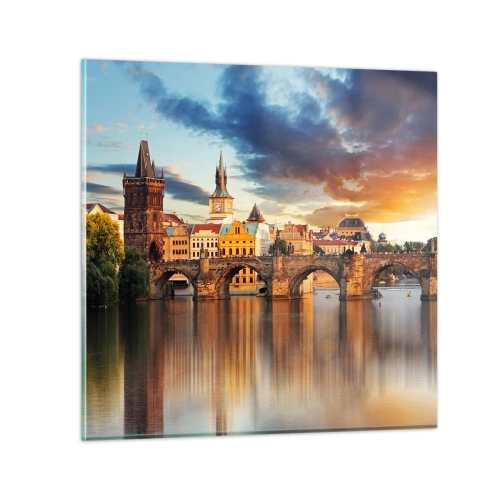 Impression sur verre - Image sur verre - Belle depuis des lustres - 30x30 cm