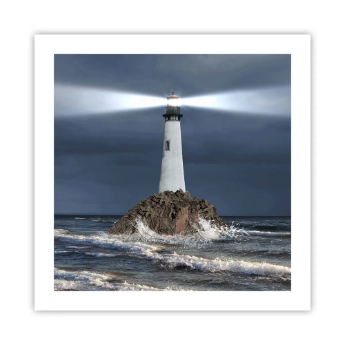 Affiche - Poster - I… i… ici ! - 50x50 cm