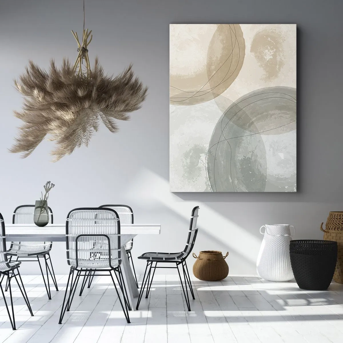 Impression sur toile - Image sur toile - Mondes pénétrants - 55x100 cm