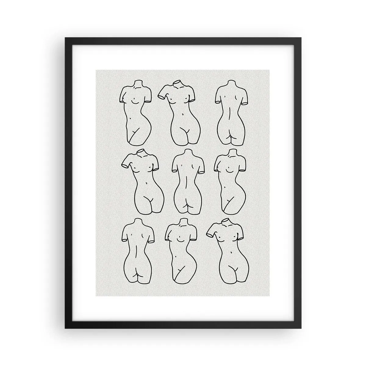 Affiche dans un cadre noir - Poster - Seulement Vénus - 40x50 cm