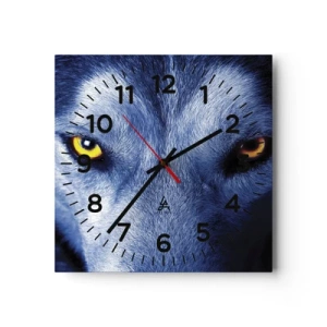 Horloge murale - Pendule murale - Regars hypnotique - 40x40 cm