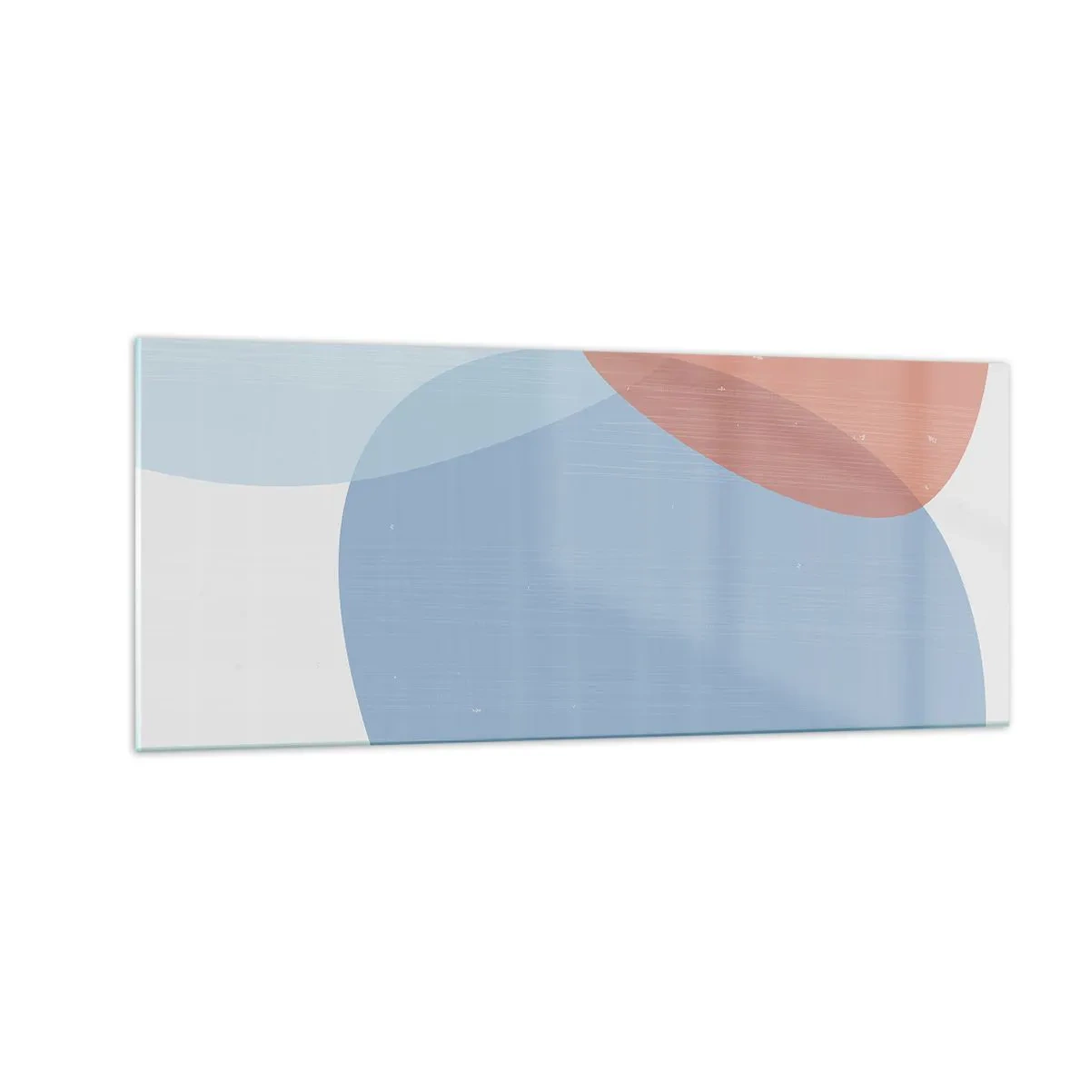 Impression sur verre - Image sur verre - Relations pastel - 100x40 cm