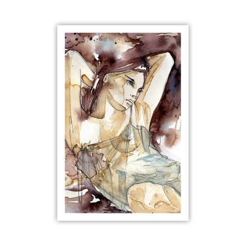 Affiche - Poster - D'humeur lilas - 61x91 cm