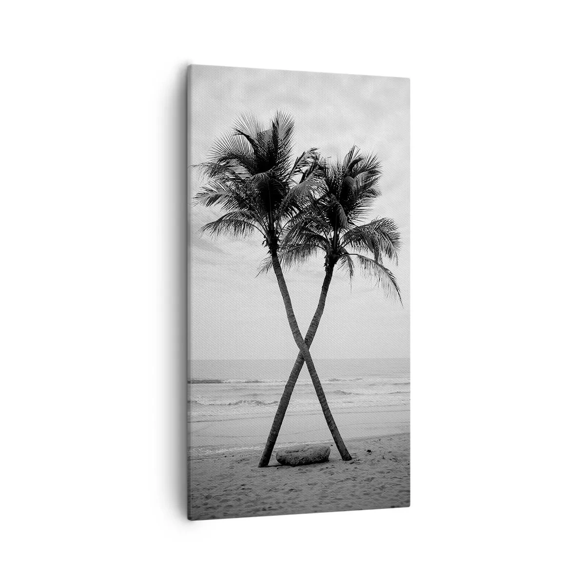 Impression sur toile - Image sur toile - Elle a senti une présence - 55x100 cm