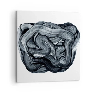 Impression sur toile - Image sur toile - Ce n'est pas si simple - 50x50 cm