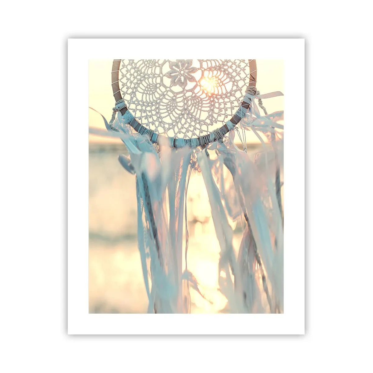 Affiche - Poster - Totem en dentelle - 40x50 cm