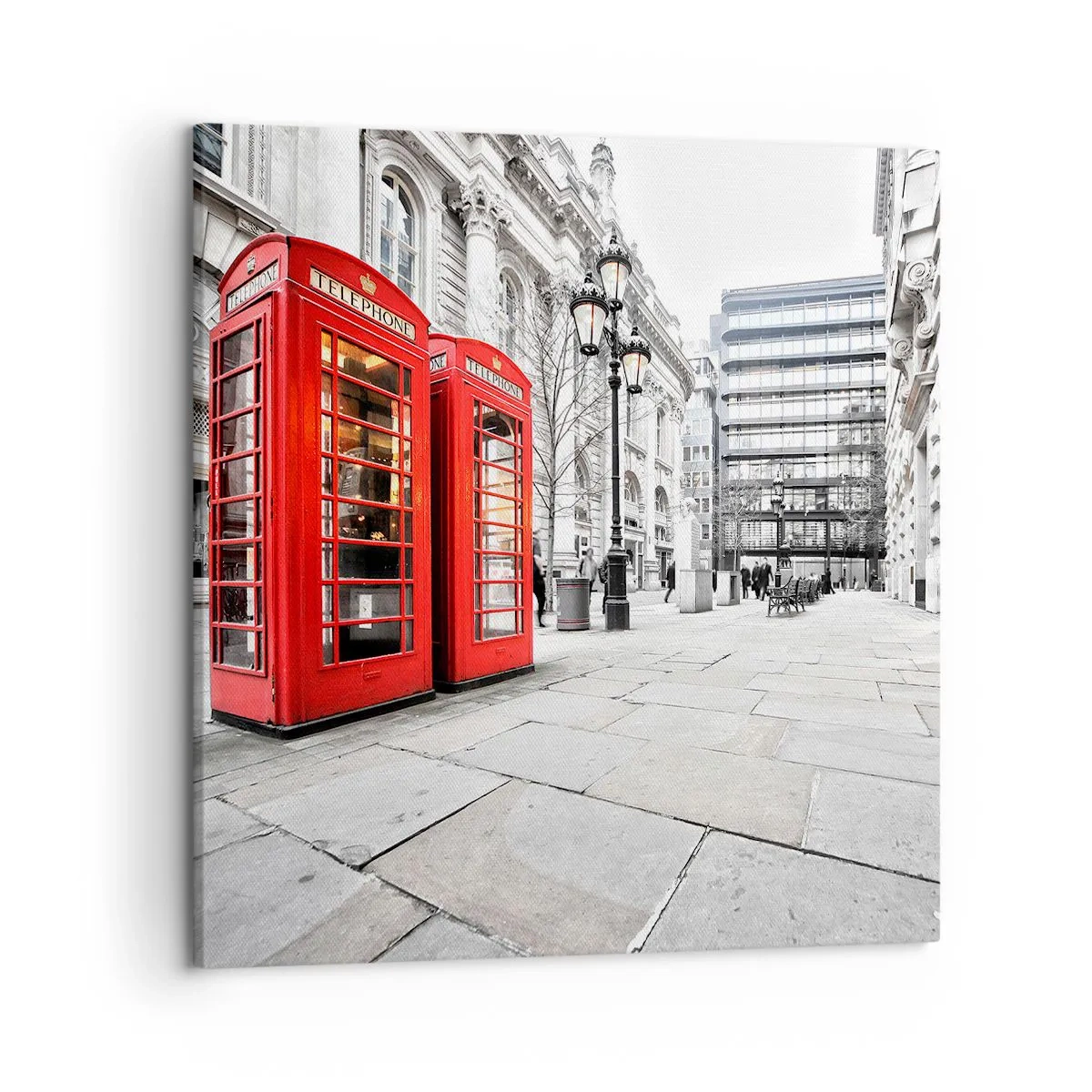 Impression sur toile - Image sur toile - Welcome to London - 50x50 cm