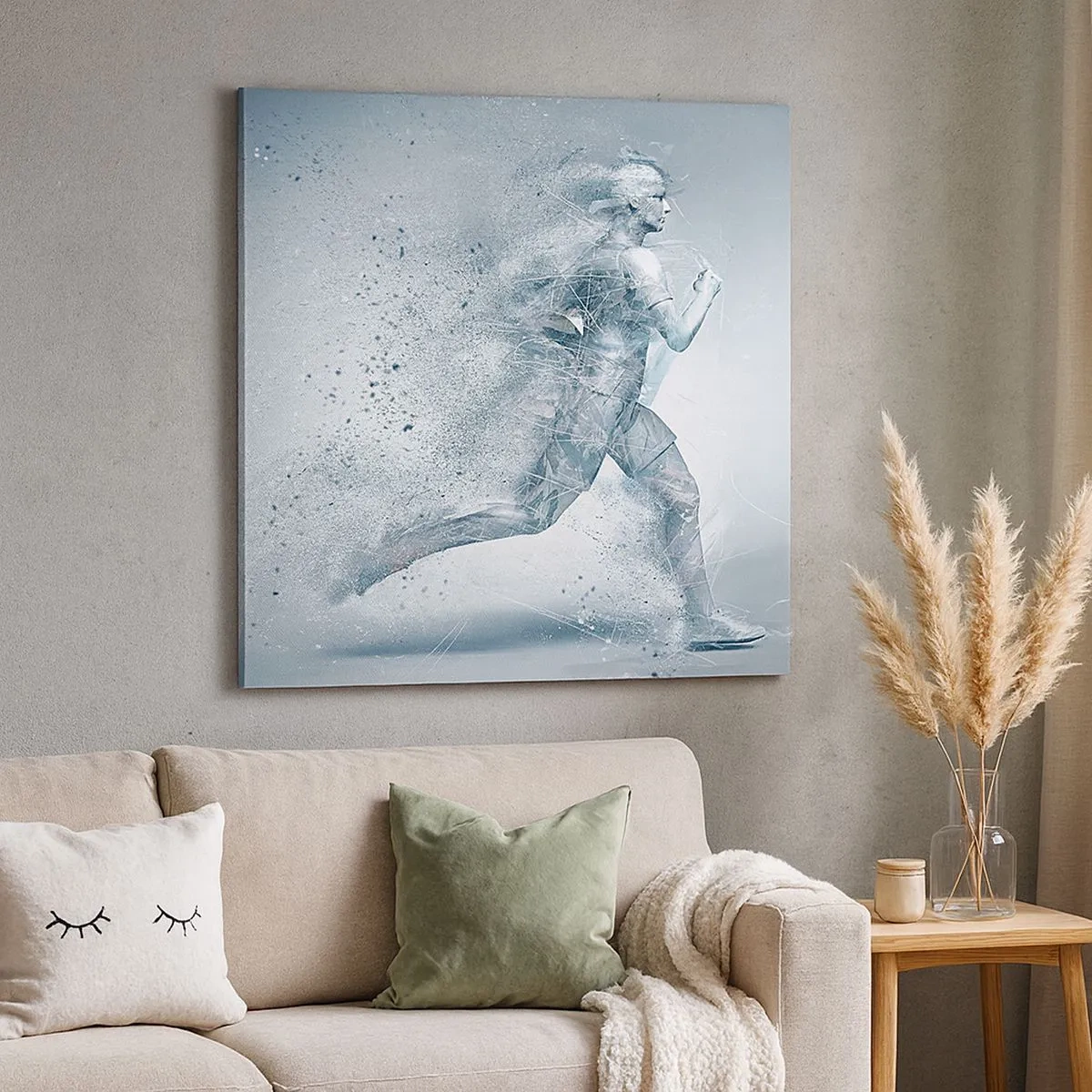 Impression sur toile - Image sur toile - Une énergie cristalline - 30x30 cm