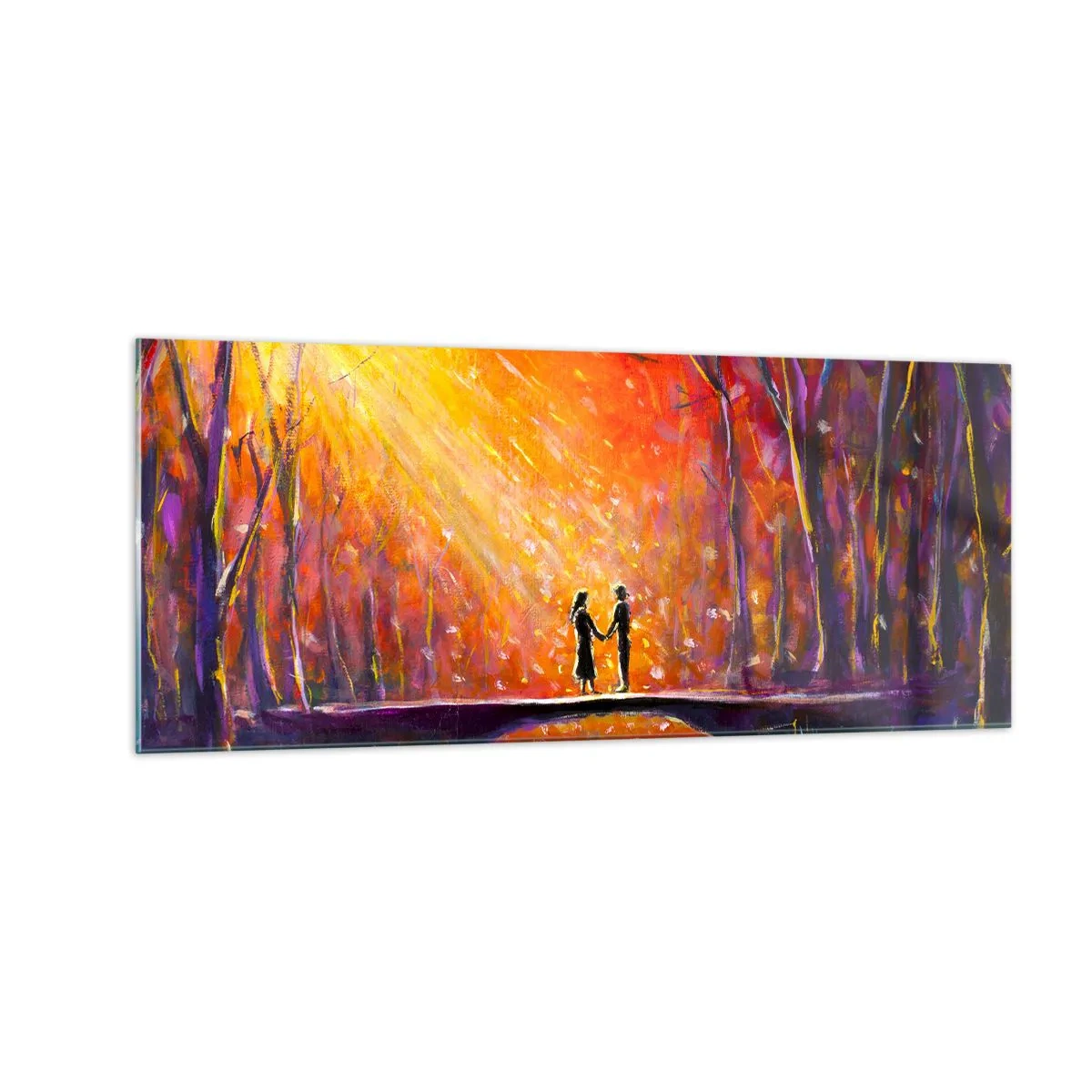 Impression sur verre - Image sur verre - Le ciel les aime aussi - 100x40 cm
