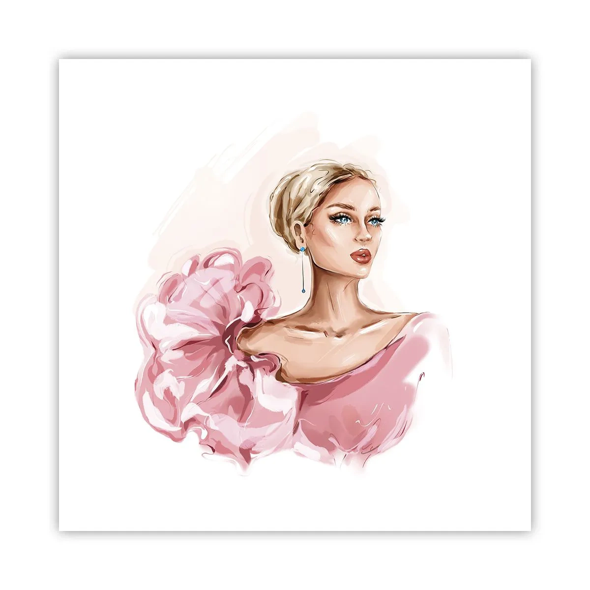 Affiche - Poster - Comme peinte... - 50x50 cm