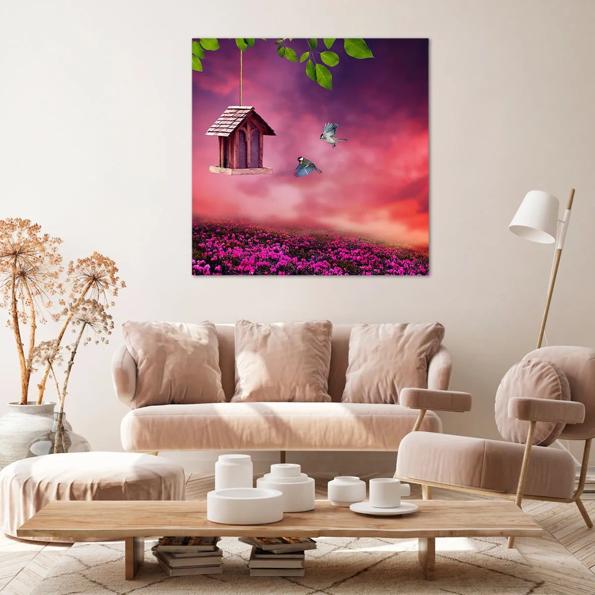 Impression sur toile - Image sur toile - Invitation à dîner - 30x30 cm
