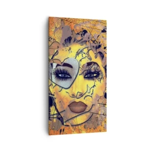Impression sur toile - Image sur toile - Beauté ensoleillée - 55x100 cm