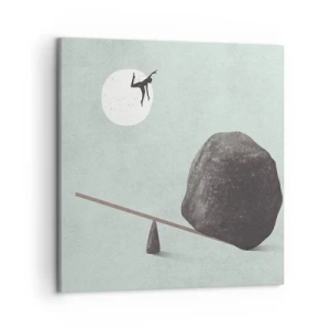 Impression sur toile - Image sur toile - Réalisation de ses rêves - 50x50 cm