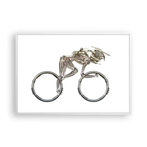 Affiche dans un cadre blanc - Poster - Machine exceptionnelle - 100x70 cm