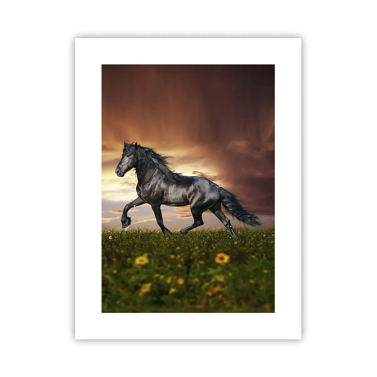 Affiche - Poster - Livres noirs - 30x40 cm