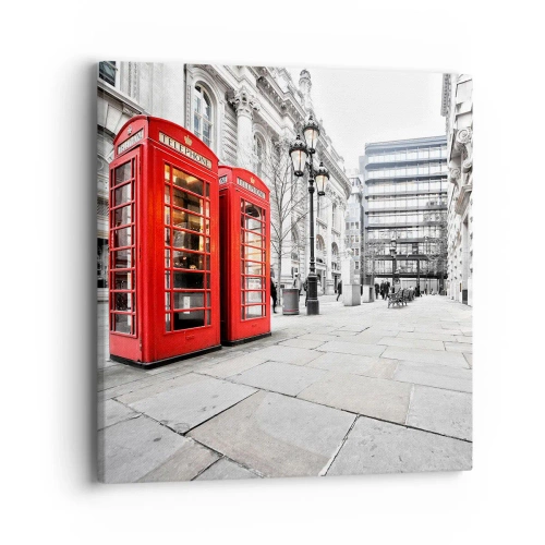 Impression sur toile - Image sur toile - Welcome to London - 40x40 cm