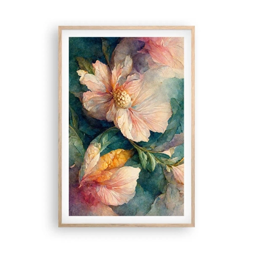 Affiche dans un chêne clair - Poster - Uniquement de la subtilité - 61x91 cm