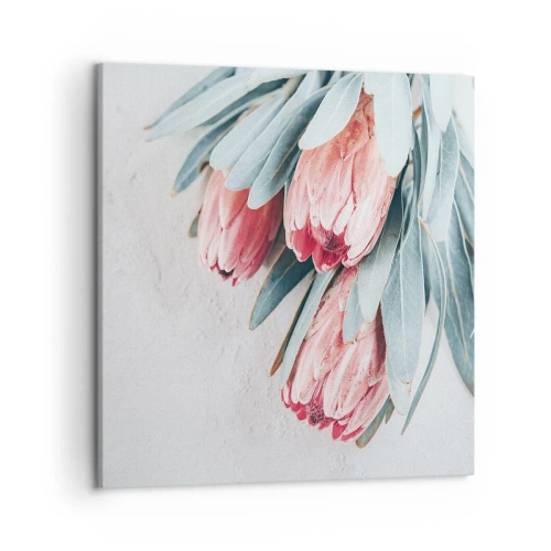 Impression sur toile - Image sur toile - Honte de leur propre beauté - 50x50 cm