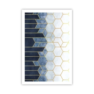 Affiche - Poster - Composition en rythme syncopé - 61x91 cm