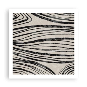 Affiche - Poster - Ligne de marécage - 60x60 cm