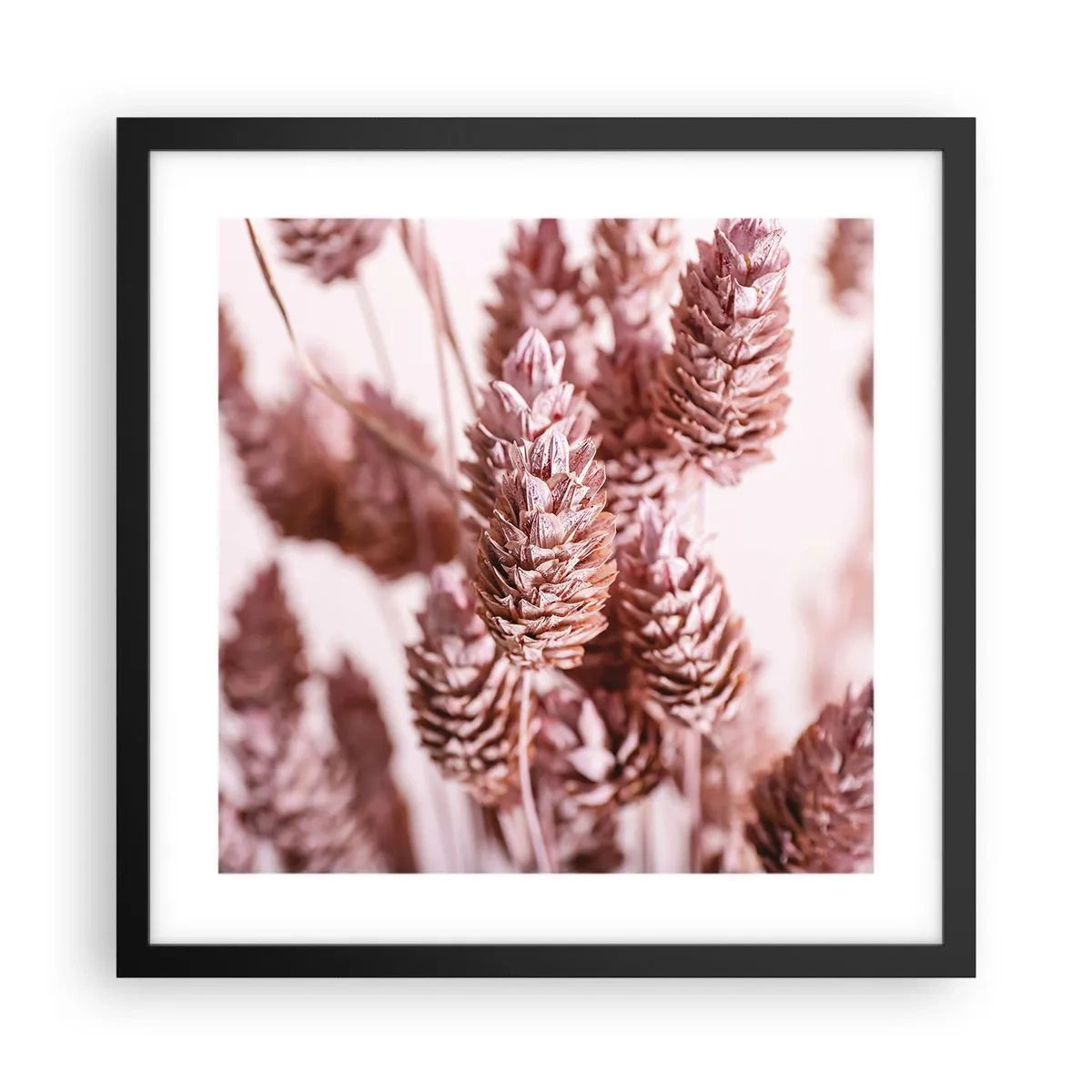 Affiche dans un cadre noir - Poster - Apparemment discret - 40x40 cm