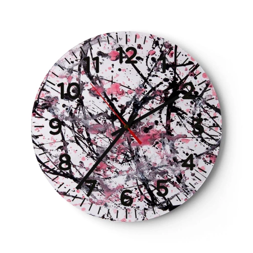Horloge murale - Pendule murale - La nature éphémère de la vie - 30x30 cm