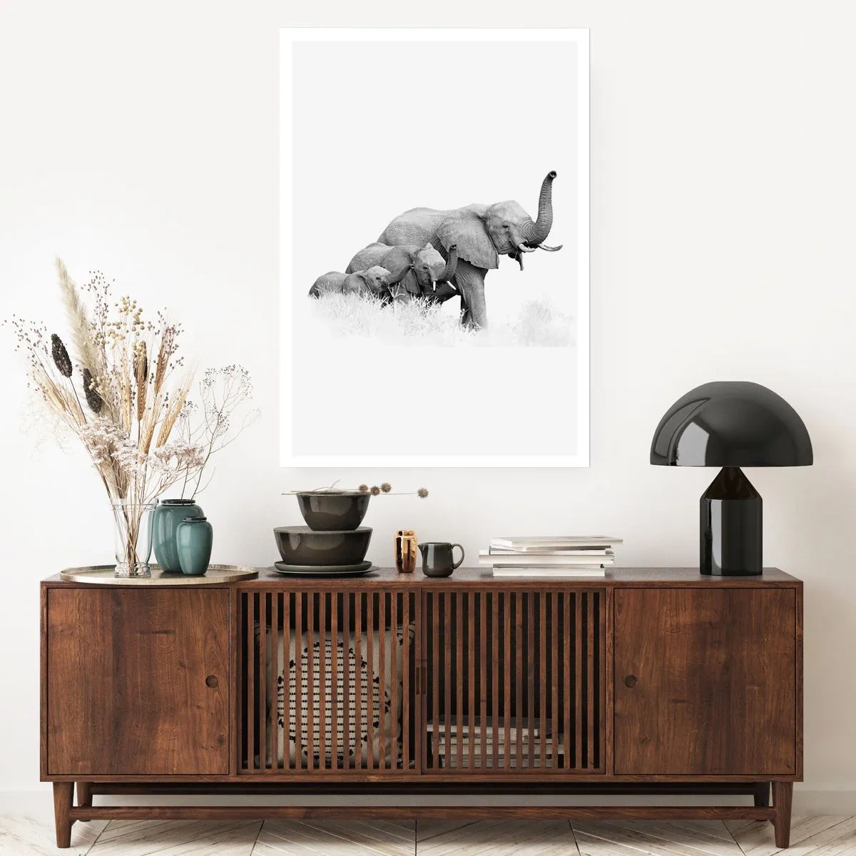 Affiche - Poster - Un, deux, trois - 30x40 cm