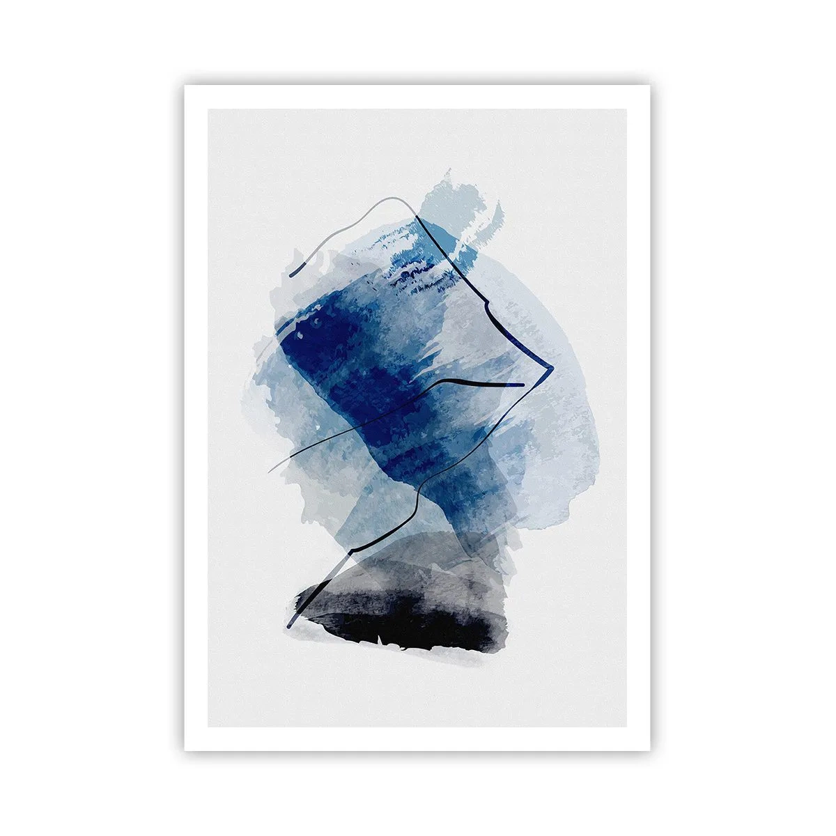 Affiche - Poster - Montagne de glace - 70x100 cm