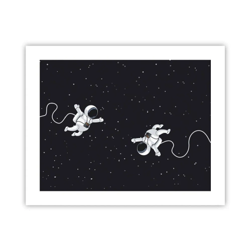 Affiche - Poster - Sortie cosmique - 50x40 cm