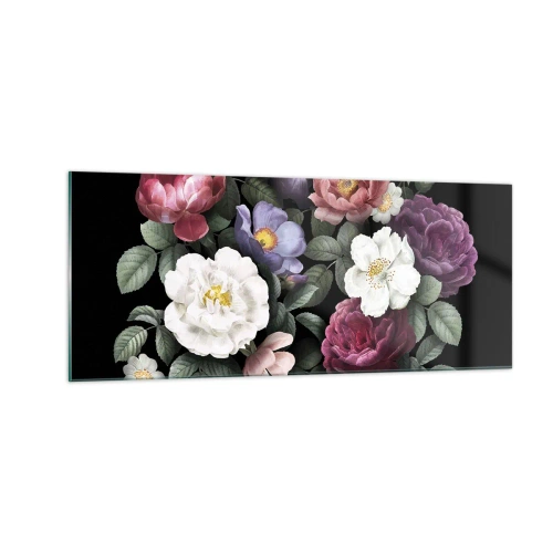 Impression sur verre - Image sur verre - D'un jardin anglais - 100x40 cm