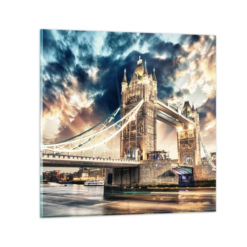 Impression sur verre - Image sur verre - Monument de l'empire victorien - 30x30 cm