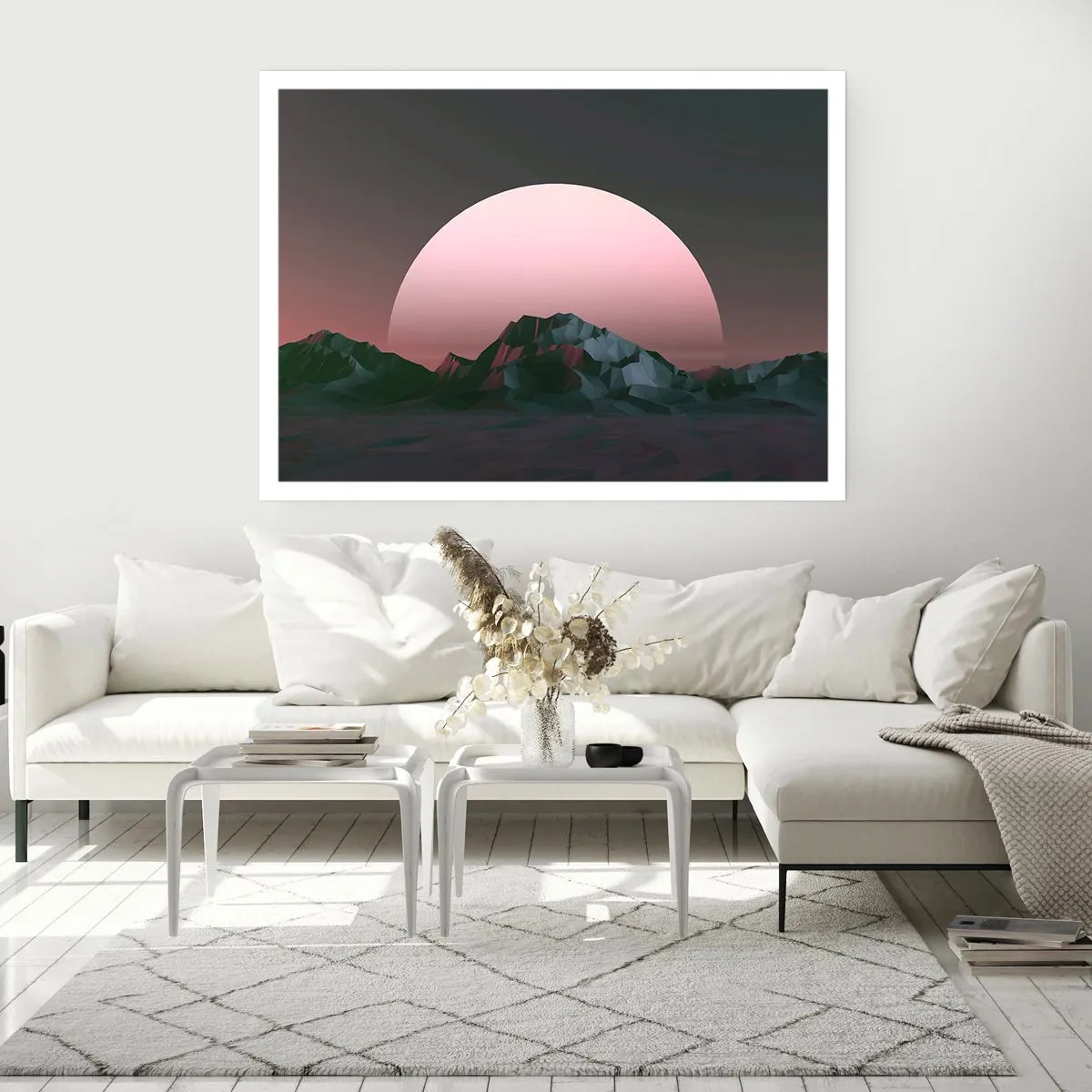 Affiche - Poster - Dans une galaxie voisine - 40x30 cm