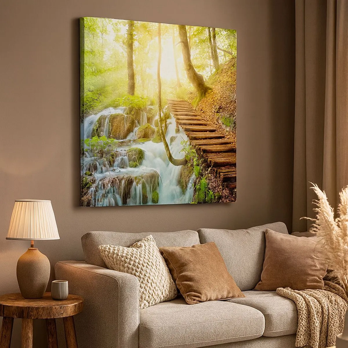 Impression sur toile - Image sur toile - Une fraîcheur tant désirée - 30x30 cm