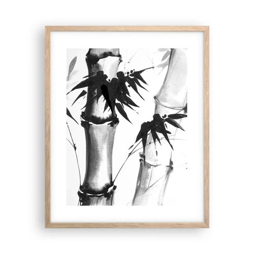 Affiche dans un chêne clair - Poster - Gros plan sur l'orient - 40x50 cm